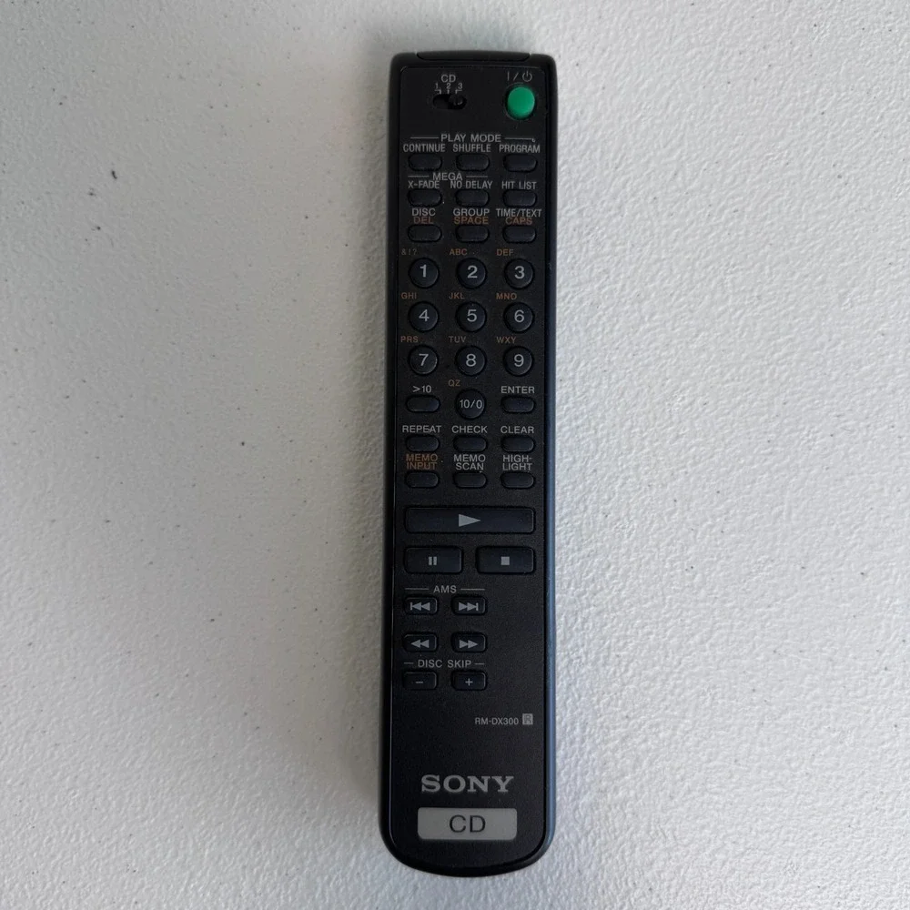 Sony RM-DX300 Remote Control OEM Genuine CD Changer Controller Original